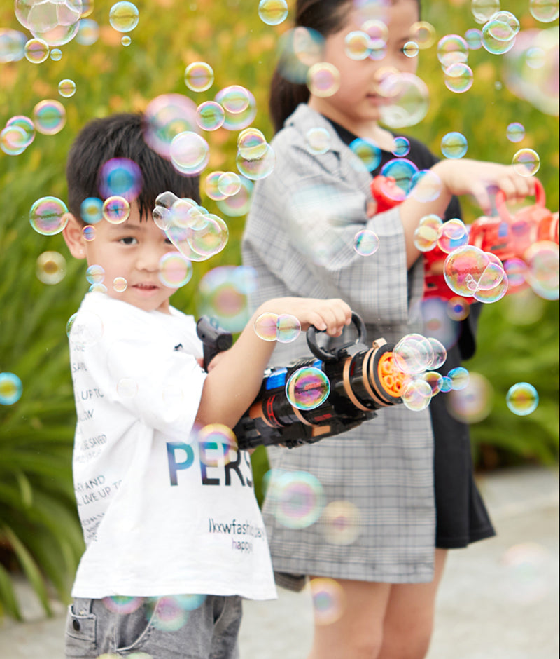 GATLING BUBBLE GUN MACHINE